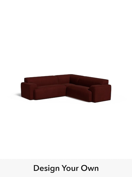 Matt Velvet Easy Clean/Rust Red Avalon By Made (E77842) | £2,299