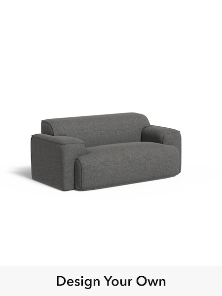 Textured Weave Easy Clean/Stone Grey Avalon By Made (E77844) | £950