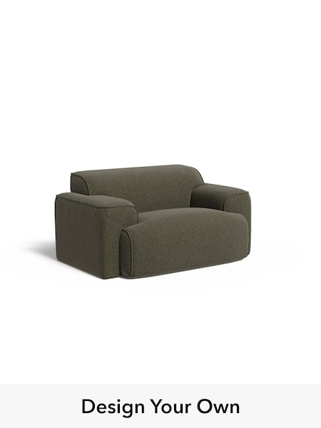 Soft Touch Boucle/Forest Green Avalon By Made (E77849) | £850