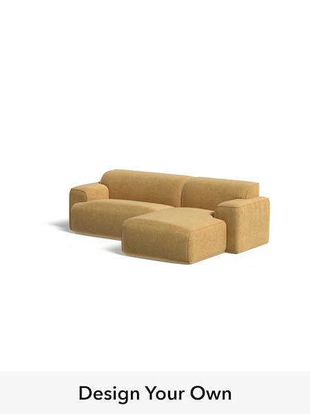Soft Chenille Easy Clean/Yellow Ochre Avalon By Made (E77855) | £1,699