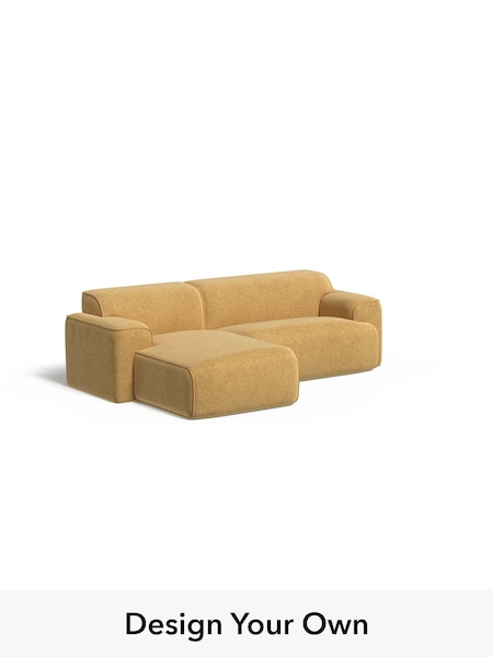 Soft Chenille Easy Clean/Yellow Ochre Avalon By Made (E77855) | £1,699