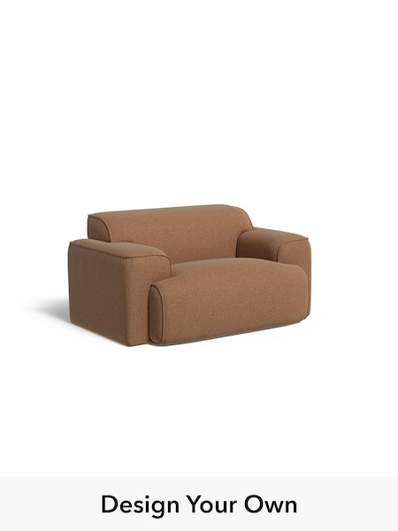 Soft Chenille Easy Clean/Dark Caramel Natural Avalon By Made (E77860) | £899