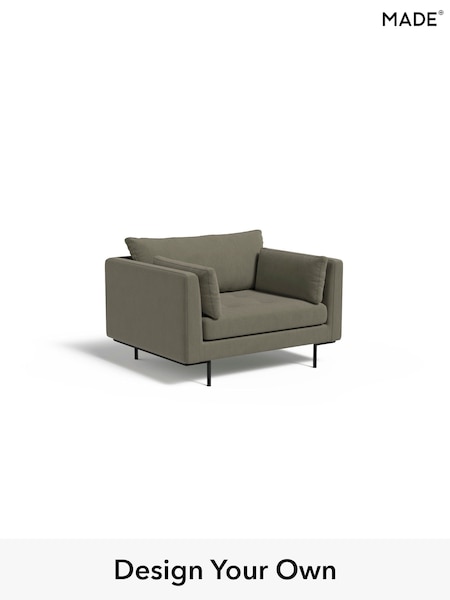 Cotton Weave/Dark Olive Green Harlow By Made (E77878) | £825