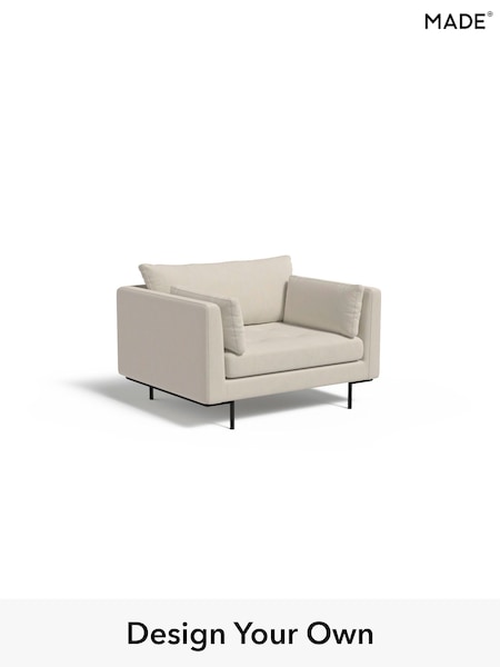 Cotton Weave/Pebble Grey Harlow By Made (E77881) | £825