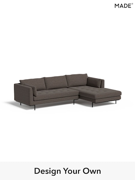 Basket Weave/Mocha Natural Harlow By Made (E77890) | £1,750