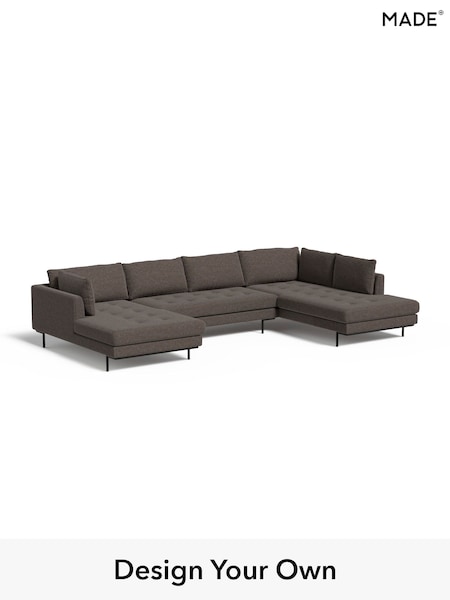 Basket Weave/Mocha Natural Harlow By Made (E77890) | £2,499