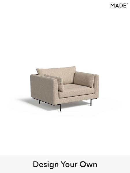 Basket Weave/Natural Stone Harlow By Made (E77891) | £775
