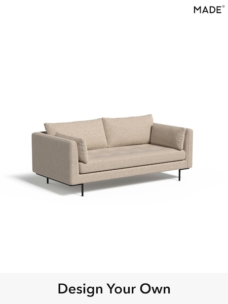 Basket Weave/Natural Stone Harlow By Made (E77891) | £999
