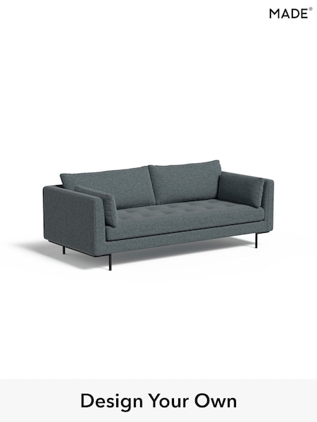 Basket Weave/Teal Green Harlow By Made (E77893) | £1,099