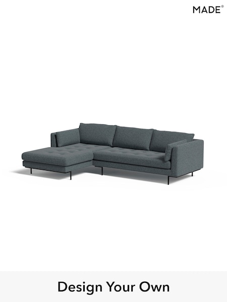Basket Weave/Teal Green Harlow By Made (E77893) | £1,750