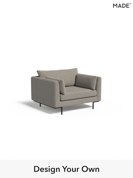 Basket Weave/Pumice Grey Harlow By Made (E77894) | £775