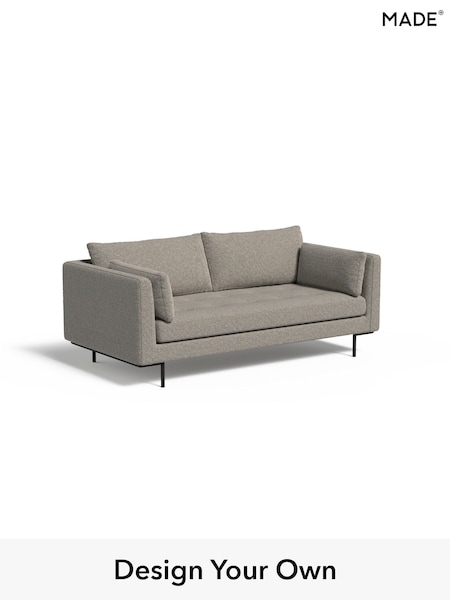 Basket Weave/Pumice Grey Harlow By Made (E77894) | £999