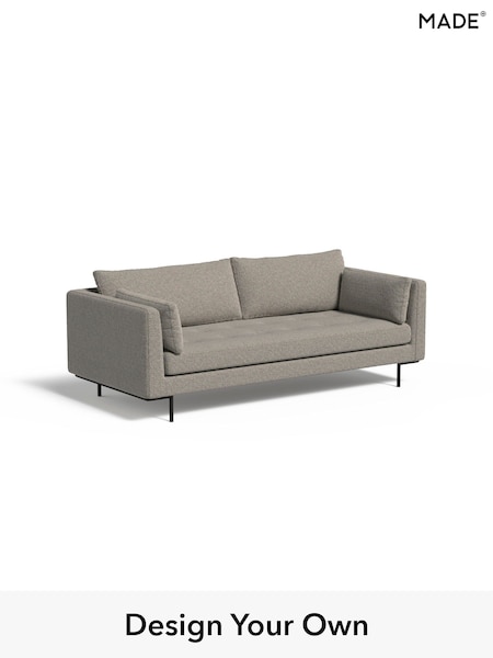 Basket Weave/Pumice Grey Harlow By Made (E77894) | £1,099