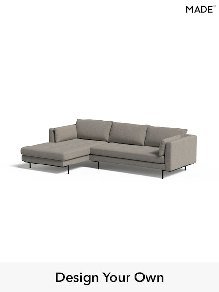 Basket Weave/Pumice Grey Harlow By Made (E77894) | £1,750