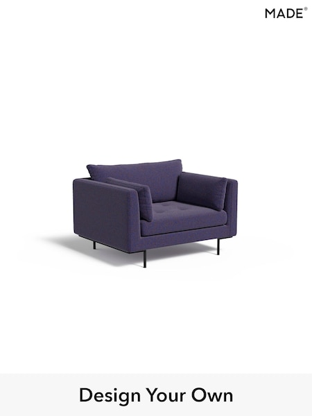Soft Touch Boucle/Cobalt Blue Harlow By Made (E77905) | £775