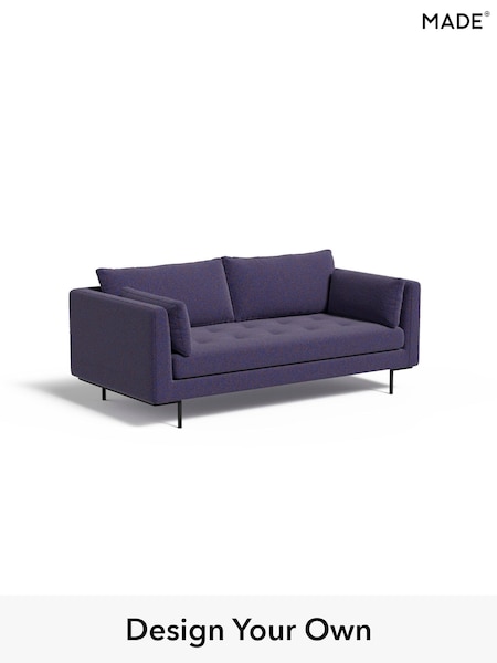 Soft Touch Boucle/Cobalt Blue Harlow By Made (E77905) | £999