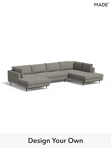 Soft Touch Boucle/Grey Marl Harlow By Made (E77908) | £2,499