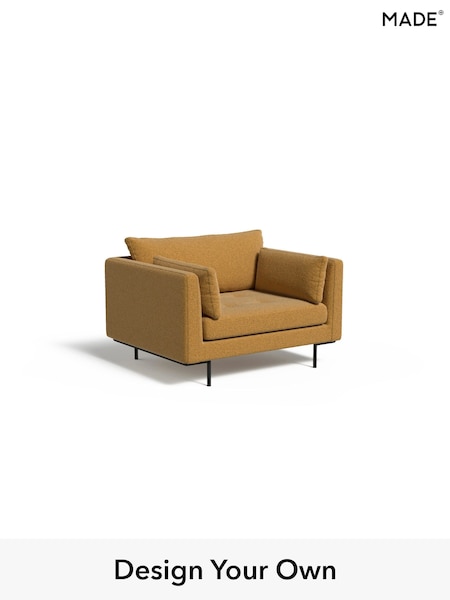 Soft Touch Boucle/Ochre Yellow Harlow By Made (E77910) | £775
