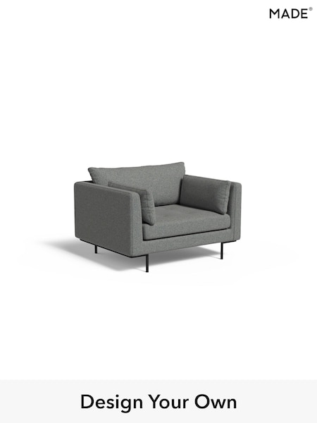Textured Woven/Ink Blue Harlow By Made (E77911) | £825