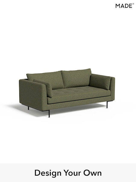 Textured Woven/Meadow Green Harlow By Made (E77912) | £1,075