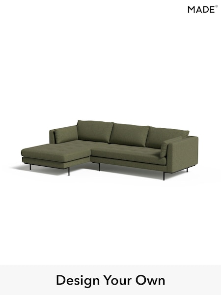 Textured Woven/Meadow Green Harlow By Made (E77912) | £1,850