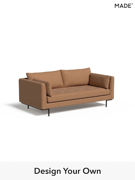 Textured Woven/Burnt Orange Harlow By Made (E77914) | £1,075