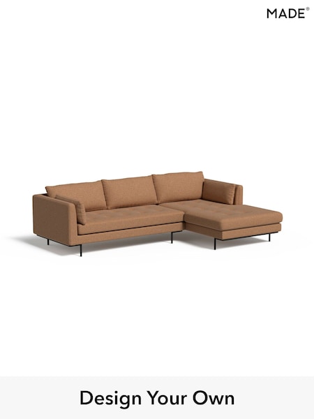 Textured Woven/Burnt Orange Harlow By Made (E77914) | £1,850