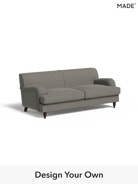 Basket Weave/Dark Linen Natural Orson By Made (E77928) | £1,099