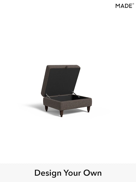 Basket Weave/Mocha Natural Orson By Made (E77929) | £450