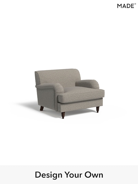 Basket Weave/Pumice Grey Orson By Made (E77934) | £775
