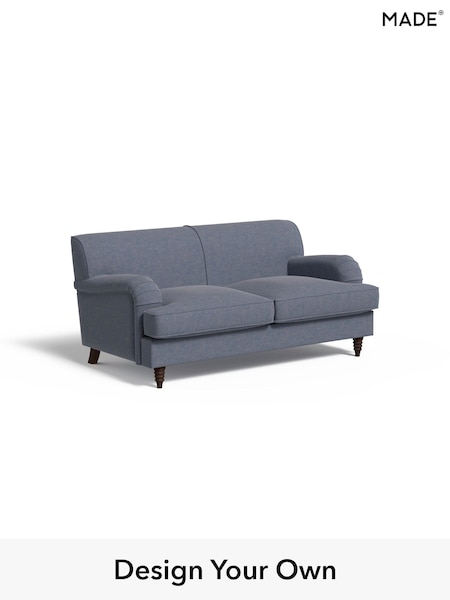 Soft Chenille Easy Clean/Denim Blue Orson By Made (E77941) | £1,075