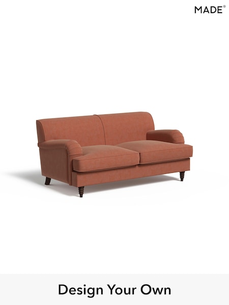 Soft Chenille Easy Clean/Paprika Orange Orson By Made (E77944) | £1,075