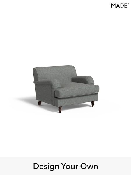 Textured Woven/Ink Blue Orson By Made (E77951) | £825
