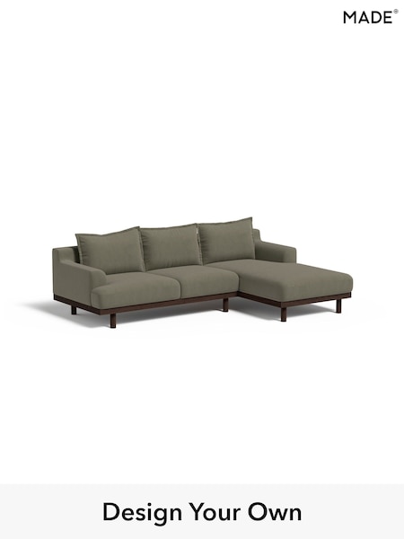 Cotton Weave/Dark Olive Green Turin By Made (E77955) | £2,099