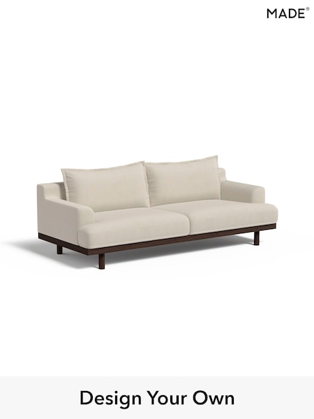 Cotton Weave/Pebble Grey Turin By Made (E77959) | £1,325