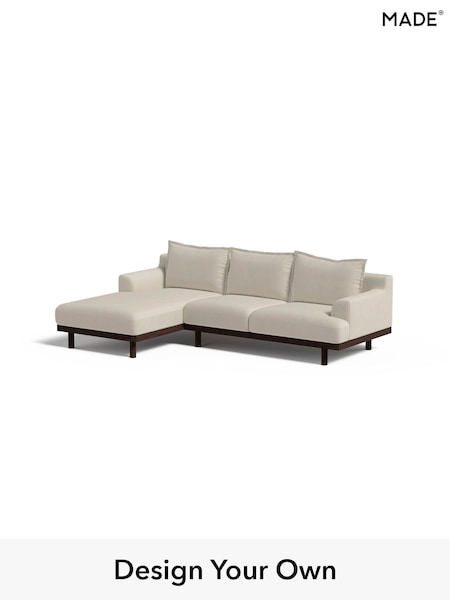 Cotton Weave/Pebble Grey Turin By Made (E77959) | £2,099