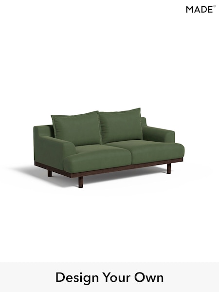 Matt Velvet Easy Clean/Grass Green Turin By Made (E77960) | £1,150