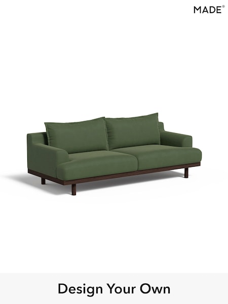 Matt Velvet Easy Clean/Grass Green Turin By Made (E77960) | £1,250
