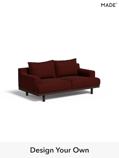 Matt Velvet Easy Clean/Rust Red Turin By Made (E77966) | £1,150