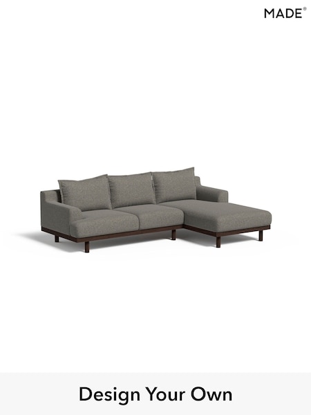 Basket Weave/Dark Linen Natural Turin By Made (E77967) | £1,999