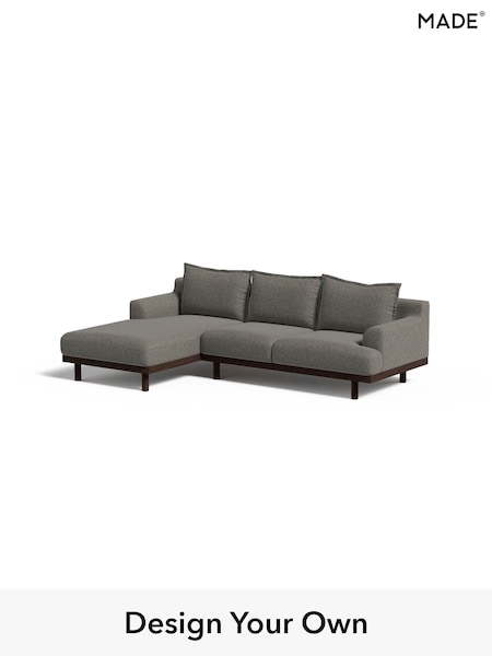 Basket Weave/Dark Linen Natural Turin By Made (E77967) | £1,999