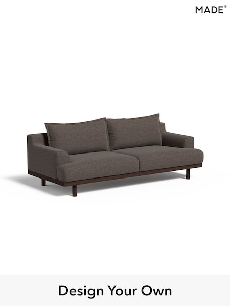 Basket Weave/Mocha Natural Turin By Made (E77968) | £1,250