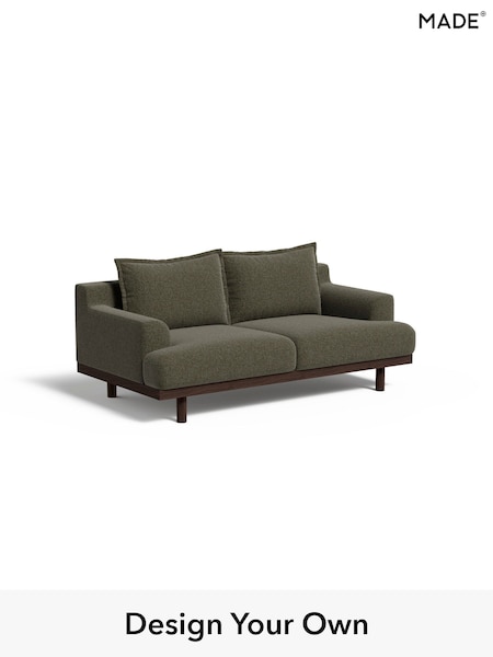 Soft Touch Boucle/Forest Green Turin By Made (E77971) | £1,150