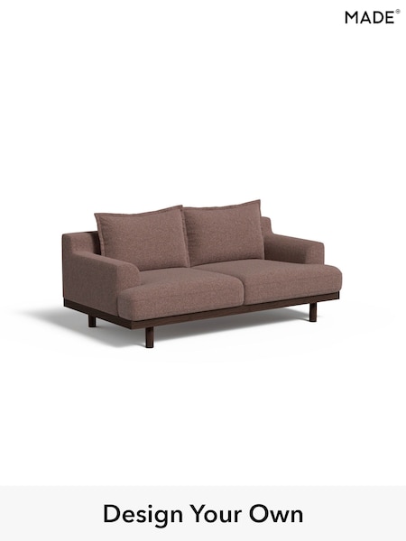 Basket Weave/Dusky Pink Turin By Made (E77973) | £1,150