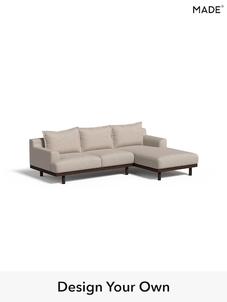 Textured Weave Easy Clean/Natural Turin By Made (E77977) | £1,999