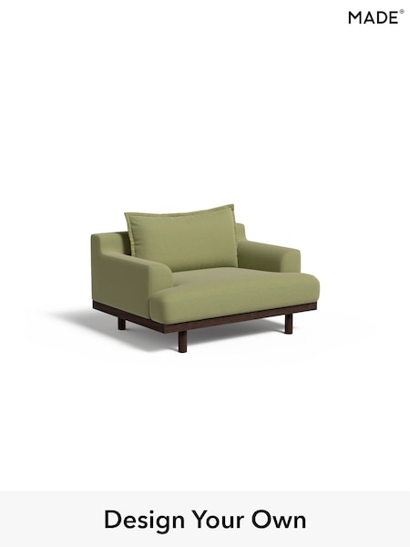 Soft Chenille Easy Clean/Green Tea Turin By Made (E77981) | £850