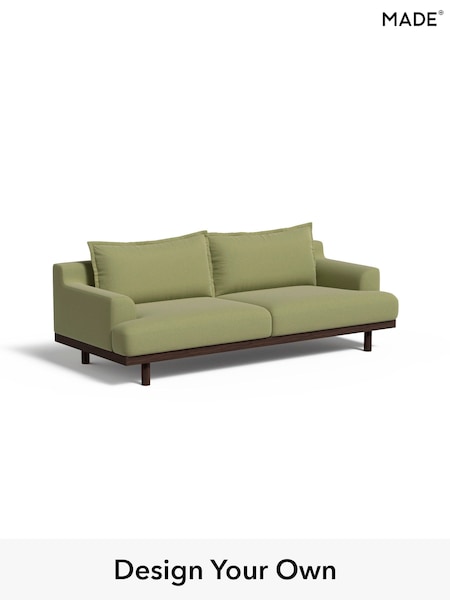 Soft Chenille Easy Clean/Green Tea Turin By Made (E77981) | £1,325