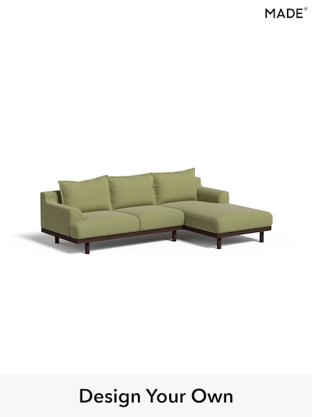 Soft Chenille Easy Clean/Green Tea Turin By Made (E77981) | £2,099