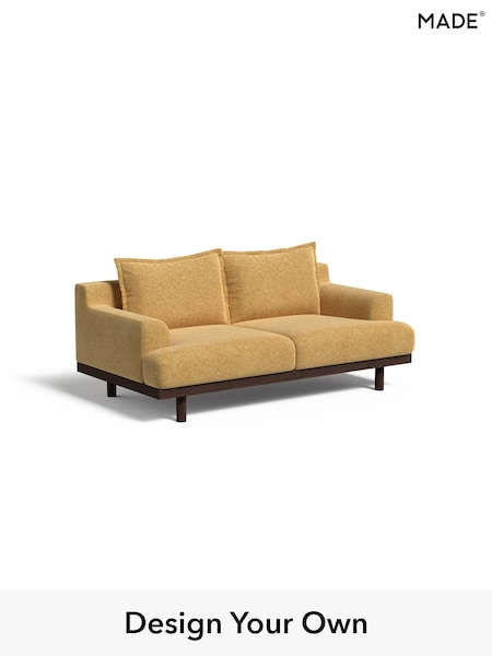 Soft Chenille Easy Clean/Yellow Ochre Turin By Made (E77986) | £1,225