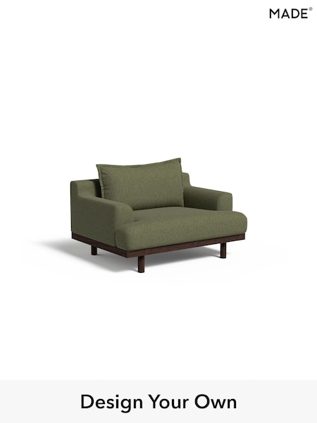 Textured Woven/Meadow Green Turin By Made (E77989) | £850